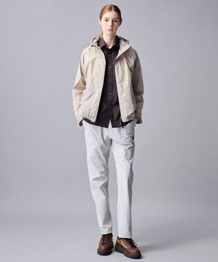 JOSEPH ABBOUD MOUNTAIN 【日本素材/軽量/オーガニックコットンブレンド】チェックコンビ アウトドア シャツ ダークブラウン系3