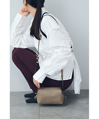 MIYABIYA 【本革・日本製】　NANO SHOULDER ベージュ