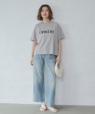 WEGO 【2026春夏新作】接触冷感プリントロゴT グレー