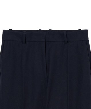 JOSEPH 【FOUNDATIONS】ギャバジンストレッチ スリムストレートトラウザーズ Navy