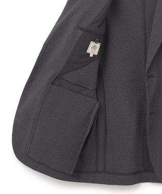 J.PRESS MEN 【セットアップ対応 / ウォッシャブル】トラベラーズシアサッカージャケット グレー系8