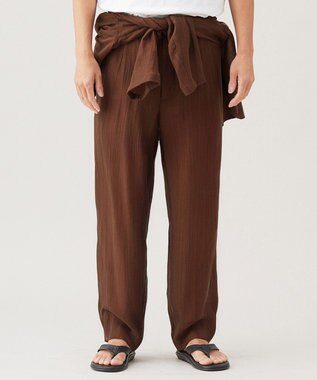 UNFILO MENS 【OCEANS web / YouTube 掲載】ライトウェイトシアー イージーテーパードパンツ