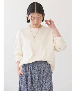 AMERICAN HOLIC 前振りニットプルオーバー Ivory