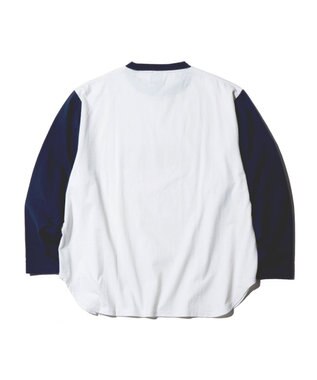 J.PRESS MEN 【J.PRESS ORIGINALS】GRFFITI BASEBALL T-SHIRT ホワイト系1