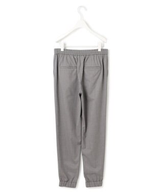 ICB 【洗える】T/Wブロード ジョグパンツ ライトグレー系