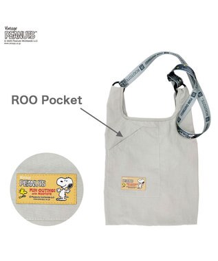 ROOTOTE 8459【スヌーピー】IP.ルーショッパーミッド.ピーナッツ-0P 01：スマイル