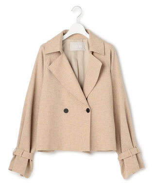 ICB 【先行予約】 ミックスブッチャー ショートトレンチコート