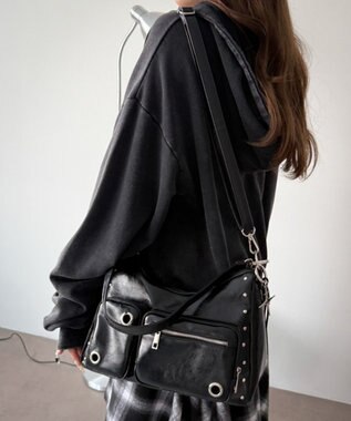 WEGO BIGハトメ2wayショルダー ブラック