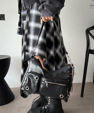 WEGO BIGハトメ2wayショルダー ブラック