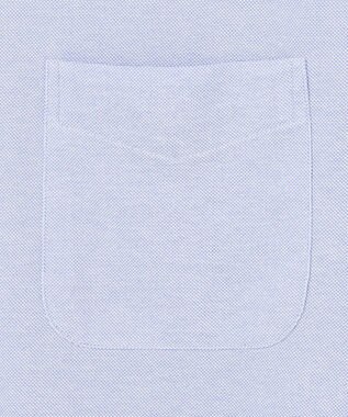 J.PRESS MEN 【KING SIZE】【吸水速乾 / 抗菌防臭 / 遮熱 / 防シワ】【J.PRESS OXFORD JERSEY】カノコインレイ半袖 シャツ / B.D. サックスブルー系