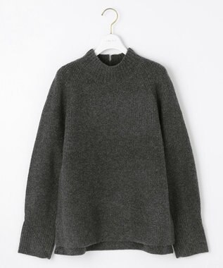 ANY SIS L ハイネックAir ニット チャコール