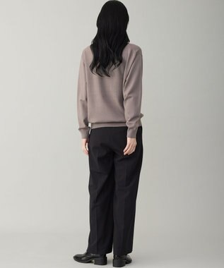 UNFILO MENS 【OCEANS YouTube 掲載/男女兼用】スムースシルキーニット モカ