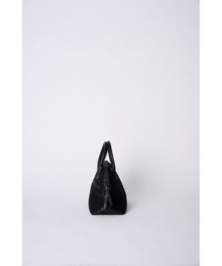 MIYABIYA 【撥水加工】篭目柄エンボスボンディングブガッティ ブラック