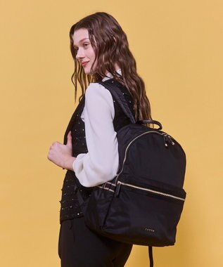 TOCCA 【A4サイズ対応・撥水・PCポケット付き】SIDE RIBBON BACKPACK バックパック ベージュ系5