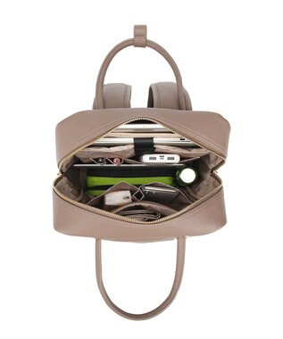 style code 【MERCURYDUO/マーキュリーデュオ】メタルアイレット　2WAY ラージリュック　推し活大容量バッグ オーク