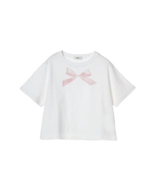 earth music&ecology アソートリボンＴＥＥ Pink