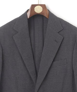 J.PRESS MEN 【セットアップ対応 / ウォッシャブル】トラベラーズシアサッカージャケット グレー系8