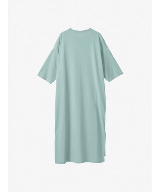 HELLY HANSEN 【抗菌防臭・速乾・UVカット】ショートスリーブワンポイントワンピース ミスティグレー