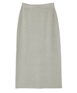 AMERICAN HOLIC バイパチ総針ニットタイトスカート Gray Mixture