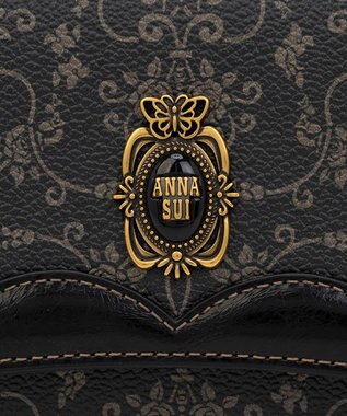 ANNA SUI リーブル 口金長財布 クロ