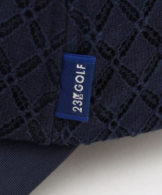 23区GOLF 【WOMEN】レース キャップ ネイビー系
