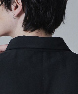 WEGO トロミBIGシャツ（S） ブラック