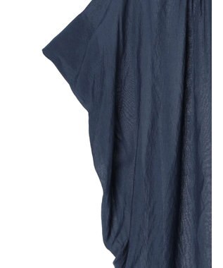 CRAFT STANDARD BOUTIQUE ウ゛ィンテージボイル２ＷＡＹタックブラウス Deep Blue