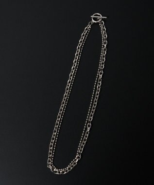 WEGO M2連チェーンネックレス