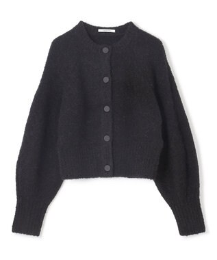 BEIGE， 【WEB限定】OPALE / クルーネックカーディガン Black