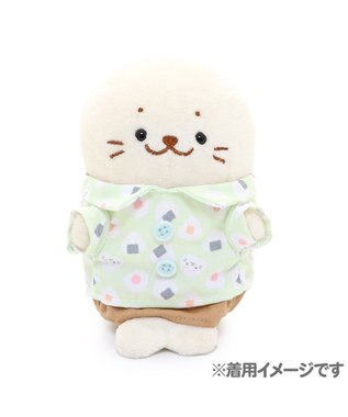 Mother garden しろたん ついてきちゃうしろたん マスコット 着せ替え服  《おにぎりシャツ》 -