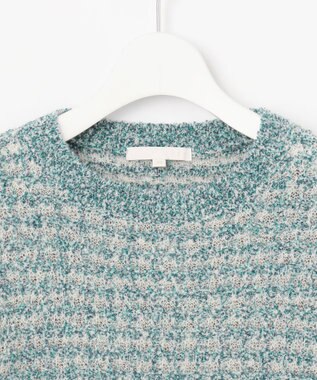 自由区 S ツイーディー ニット ブルー系