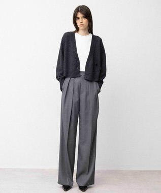 NAVE 【Nave】ウールカシミヤ カーディガン ライトグレー系