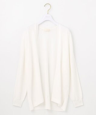 ANY SIS 【接触冷感・UVケア・洗える】着流し カーディガン オフ