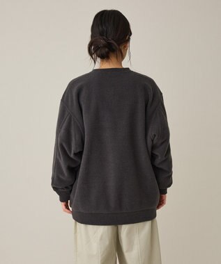 CRAFT STANDARD BOUTIQUE パイル風カットソーチュニック Gray