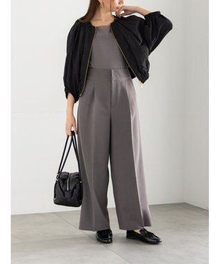 Te chichi シアー切替タンクトップ グレー