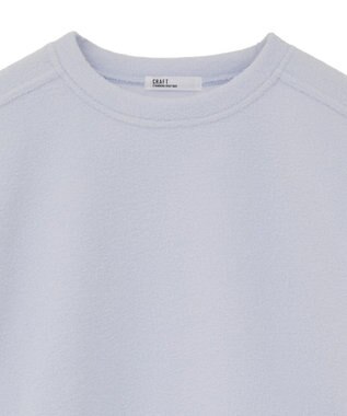CRAFT STANDARD BOUTIQUE パイル風カットソーチュニック Lilac