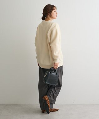 CRAFT STANDARD BOUTIQUE パイル風カットソーチュニック Ivory