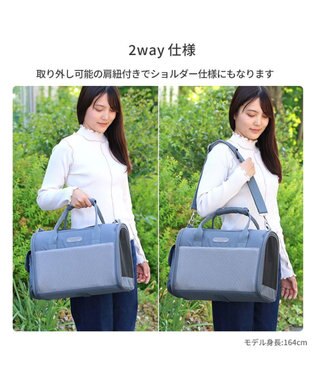 PET PARADISE ペットパラダイス メッシュ 折畳キャリーバッグ 小型犬 グレー