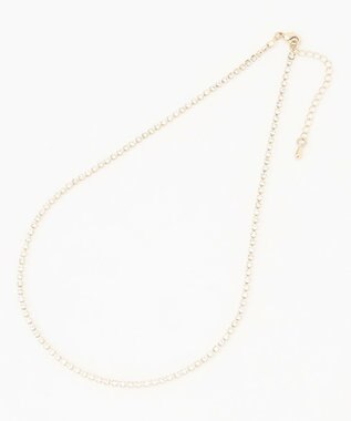 組曲 【2SET】ダイヤレーンプチパール ネックレス ゴールド系