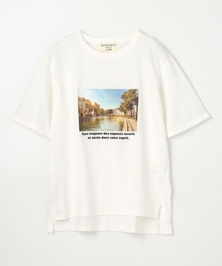 ANY オーガビッツアソートプリントTシャツ 川フォト