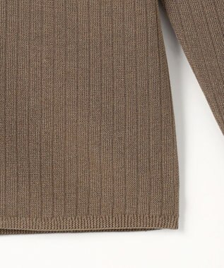 自由区 【アンサンブル対応】シアーシルクミックス カーディガン ブロンズ