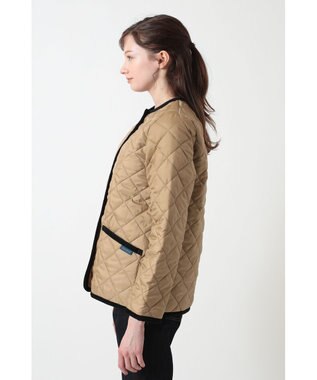 DAKS DAKS×LAVENHAM ノーカラージャケット ベージュ