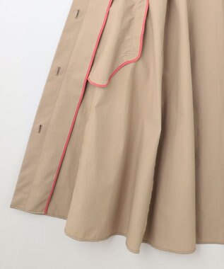 TOCCA 【洗える】TORCH 襟付きコート ベージュ系