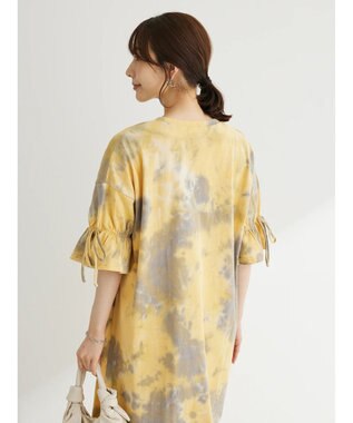 Green Parks ・ｎｏｖｅｍ　９　タイダイＴＥＥワンピース Yellow