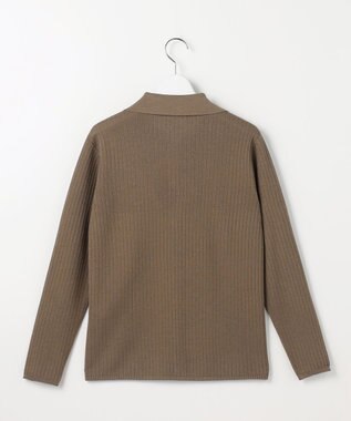 自由区 【アンサンブル対応】シアーシルクミックス カーディガン ブロンズ