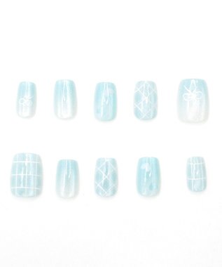 WEGO デザインショートネイルチップ 柄4