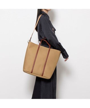 UNBILLION カシュカシュ cachecache / ツイルキャンバスビッグトートバッグ