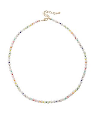 Green Parks ・ＨＡＬＦ　ＴＩＭＥ　マルチビーズネックレス Multi