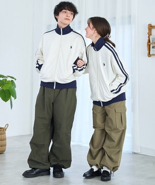 WEGO 【ユニセックス着用ITEM/追加カラー】U.S. POLO ASSN.ライントラックジャケット オフホワイト