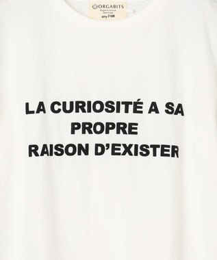 ANY オーガビッツアソートプリントTシャツ ブラックロゴ